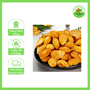 Đĩa hạt hạnh nhân rang bơ thơm ngon bổ dưỡng