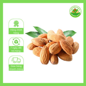 Hạt hạnh nhân nguyên vỏ 500gram