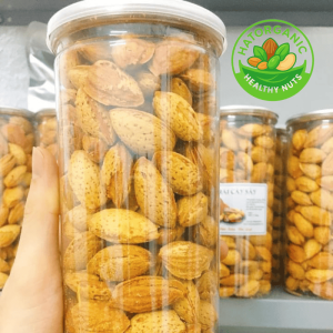 Lọ hạt hạnh nhân rang bơ thơm ngon tốt cho sức khỏe