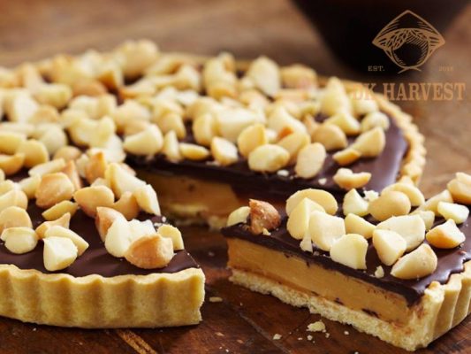 món ngon từ hạt macca rang