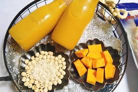 Sữa hạt bí đỏ mix với gì