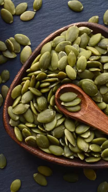 hạt bí tách vỏ